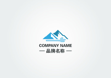 山水LOGO