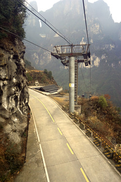 张家界天门山索道