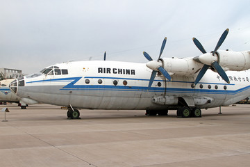 中国民航大学实习基地旧飞机