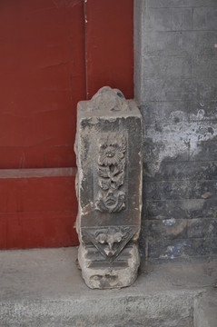 老北京胡同里的门墩