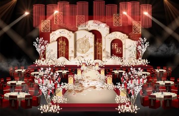 新中式婚礼舞台