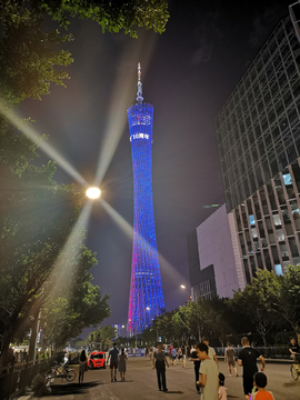 广州塔 夜景