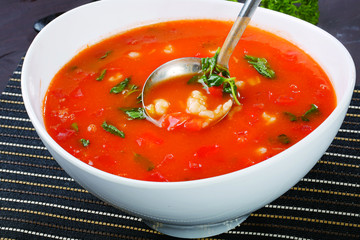 番茄珍珠汤