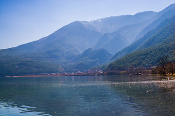 泸沽湖村落