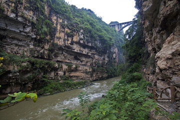 马岭河峡谷