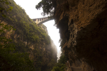 马岭河峡谷