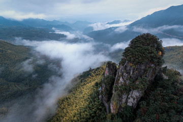 浙江丽水南尖岩