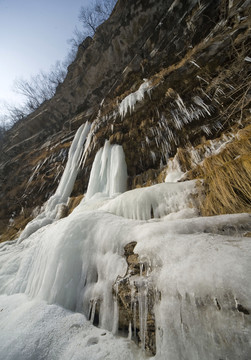 冰雪奇观河南云台山