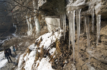 冰雪奇观河南云台山