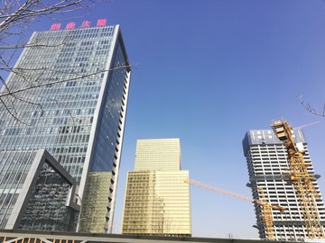 张店的蓝天