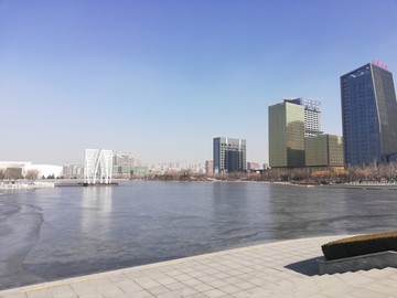 张店的蓝天