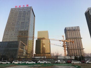 张店的蓝天