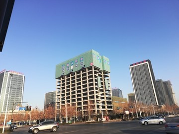 张店的蓝天