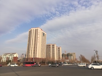 张店的蓝天