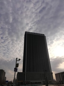 张店的蓝天