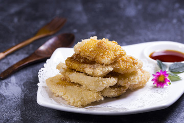 红糖糍粑