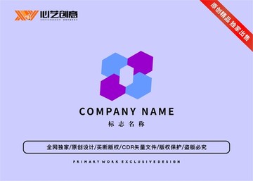 个性科技公司互联网标志logo