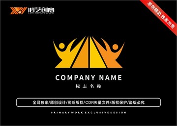 金融互联网公司企业标志logo