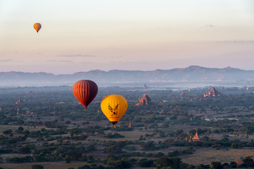 缅甸热气球