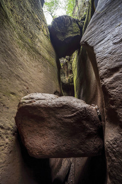 陕西雨岔峡谷