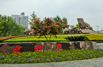 杭州运河魂雕塑