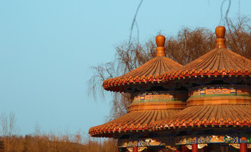 中国国花园凉亭