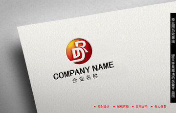 DR字母LOGO