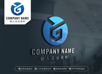 YG字母标志字母GY标志设计