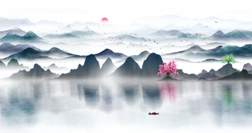 山水画