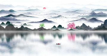 山水画