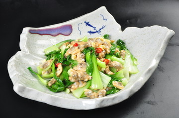 青菜蛤蜊肉