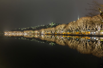 西湖夜景