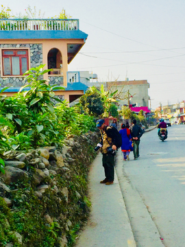 尼泊尔街景