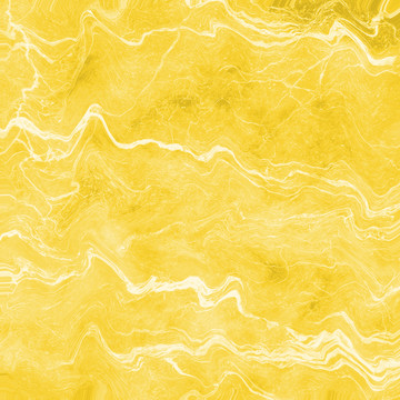 黄色大理石纹理背景