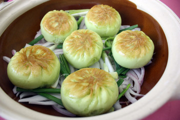 沙窝蔬菜牛肉包