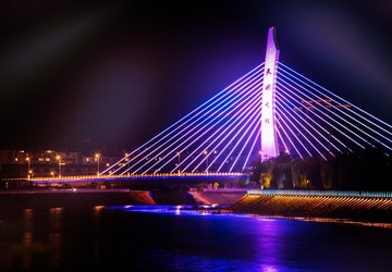 天姥大桥夜景