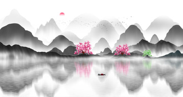 山水画