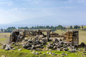 土耳其棉花堡希拉波里斯古城遗迹