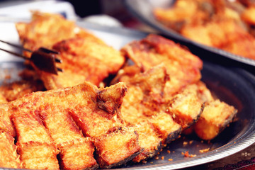 新疆美味烤鱼块