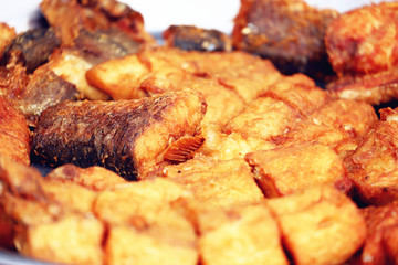 新疆美味烤鱼块