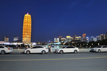 郑东新区夜景