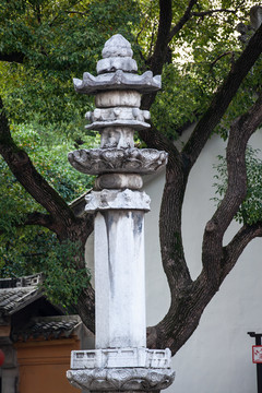 雕塑莲座