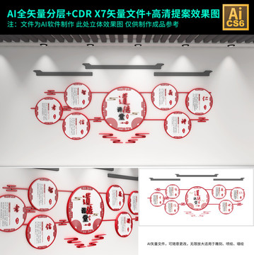 道德讲堂文化墙