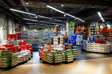 超市商品陈列