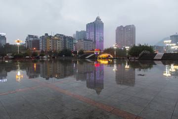 贵州铜仁站站前广场