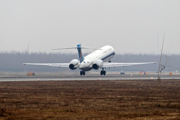 中国南方航空麦道MD90飞机