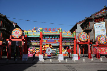 豫珑城春节花灯装饰