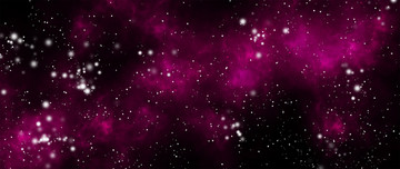 紫红色星空图