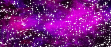 紫色星空图