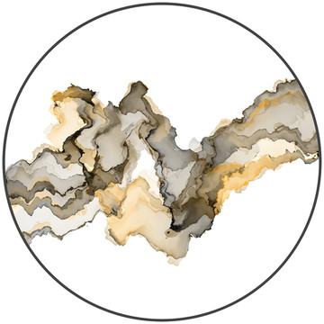 水墨画抽象装饰画